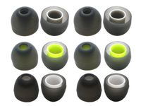 Zotech 6 Pairs of Ear Tips for Jaybird BlueBuds X, X2, X3 & X4 Headphones. (S/M/L)