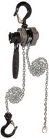 JET LIFTING SYSTEMS JLH-25-5, JLH Series 1/4 Ton Lever Hoist, 5' Lift (181205)