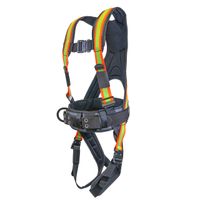 Super Anchor Safety 6101-GHL Deluxe Full Body Harness, Large, Hi-Viz