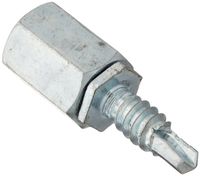 Platinum Tools JH953-100 3/8-16 Male Coupler with 3/4-Inch Self Drill Metal Screw, 100 Per Box