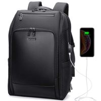 Professional Laptop Backpack Anti Theft TSA Friendly Carry on Travel Backpack for Men with USB Large Business College Computer Weekender Backpack School Bag Fit 15.6 Inch Laptop