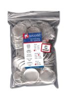 50 Buttons to Cover - Made in USA - Self Cover Buttons with flat backs size 75 with Tool