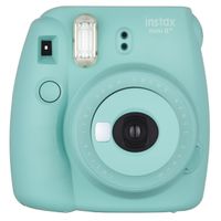 Fujifilm Instax Mini 8+ (Mint) Instant Film Camera + Self Shot Mirror for Selfie Use - International Version (No Warranty)