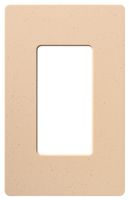 Lutron Claro 1 Gang Decorator Wallplate, SC-1-DS, Desert Stone