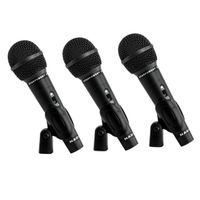 NADY SP-R3 Dynamic Microphones, 3 Pack