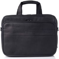 Alpine Swiss Messenger Bag Colombian Leather 15.6" Laptop Briefcase Portfolio