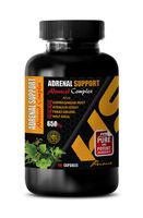 Immune Booster - Adrenal Support Advanced Complex - Natural Formula - Stress and Anxiety Relief - Astragalus Root Capsules - 1 Bottle (60 Capsules)