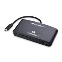 Certified Cable Matters Dual 4K60Hz HDMI Thunderbolt 3 Dock Adapter with 2X USB and Gigabit Ethernet (Not Compatible with USB-C Ports Without The Thunderbolt Logo)