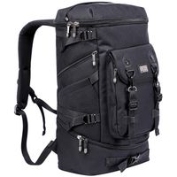 WITZMAN Travel Backpack For Men Hiking Nylon Rucksack Water Resistant Laptop Backpack Mens Duffel Knapsack