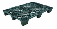 Aviditi CPP210 Industrial Plastic Pallet, 48" x 32" x 5 1/2", Black
