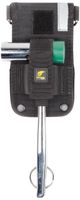 3M DBI-SALA Fall Protection For Tools,1500096,Scaffold Wrench Holster w/Rear Feed Retractor To Work Off A Belt,w/D-Rings For Heavier Tools and Pull Down Security Strap