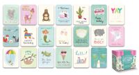 Studio Oh! Boxed Set of 20 All-Occasion Greeting Cards with Stickers Available in 4 Different Assortments, Anne Was Here