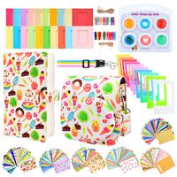 Sunmns Camera Accessories Bundle Kit Set for Fujifilm Instax Mini 9, Accessory Include Case, Album, Film Stickers, Desk Frames, Hanging Frame, Filters, Strap (Desserts)