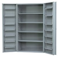 Durham SJC-DLP-4S-14DS-95 14 Gauge Steel Cabinet with  4 Shelves and 14 door Shelves