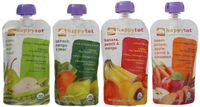 Happy Tot Organic Superfoods Stage 4, 4.22 OZ Baby Food Pouches Variety Pack of 16