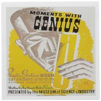 3dRose Set of 12 Greeting Cards, Moments with Genius Radion Show Museum of Science and Industry (gc_171418_2)