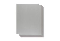 Silver Metallic Paper - 100-Pack Silver Shimmer Paper, Paper Crafting Supplies, Perfect for Flower Making, Ticket, Invitation, Stationery, Scrapbook Use, Printer Friendly, 80lb Text, 8.5 x 11 Inches