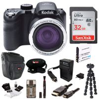 KODAK PIXPRO AZ421 Astro Zoom 16MP Digital Camera with 32 GB SD Card Bundle