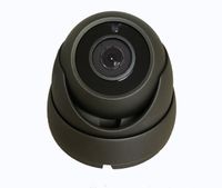 1101AV 1080P True Full-HD Security Dome Camera 4in1(HD-TVI, AHD, CVI, CVBS) 2.8mm Fixed Lens 2.4 Megapixel STARVIS IR Indoor Outdoor Camera DayNight HomeOffice 12VDC (Charcoal)