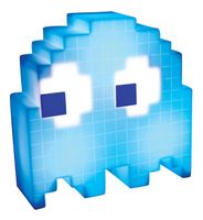 Pacman Ghost Light Table Lamp - 16 Color Options - Changes Colors to Music - USB Powered