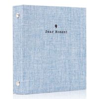 Ablus 100 Pockets Mini Photo Album - Fits for Fujifilm Instax Mini 9 Mini 8 Mini 90 Mini 25, Polaroid Snap PIC-300, Kodak Mini 3-Inch Film (Blue)