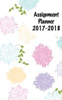 House of Doolittle 2017-2018 Weekly Academic Planner Assignment Book, Floral, 5 x 8 Inches, August - August (HOD274RTG70-18)