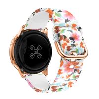 Wenicaca Watch Bands Compatible with Samsung Galaxy Watch Active (40mm) Bands, 20mm Samsung Galaxy Watch Band Soft Silicone Strap for Samsung Galaxy Watch(42mm)£¨Spring£