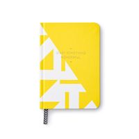 Motto Journal by Compendium: Start Something Wonderful. - Flexi-cover with woven ribbon, 144 dotted grid pages