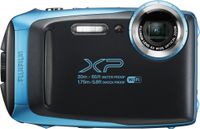 Fujifilm FinePix XP130 Waterproof Digital Camera w/16GB SD Card - Sky Blue