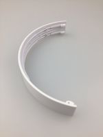 Replacement Top Headband Pad Cushions Repair Parts for Beats Solo (1st Gen) Solo HD Wired Over Ear Headphone (White)