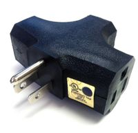 AVB Cable LT-8A 3 Way Cube Tap 15A 125V
