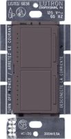 Lutron Maestro Dual Dimmer Switch for Incandescent and Halogen Bulbs, 300-Watt, Single-Pole, MA-L3L3-PL, Plum