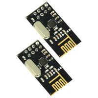 2pcs nRF24L01 2.4gHz Wireless RF Transceiver Arduino Compatible Chip Module for Wireless Mouse, Keyboards, Joysticks, Toys, Home Automation from Optimus Electric