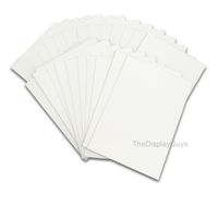 The Display Guys, 50pcs 5x7 inch Picture Photo Mat Board Backing Boards for Framing (50pcs Back Board only)