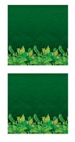 Beistle S52105AZ2, 2 Piece Jungle Foliage Backdrops, 4' x 30'
