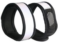 Joyzy Reflective Ankle Band Wristband Wrist Band with Mesh Pouch for Runner (9 inch)