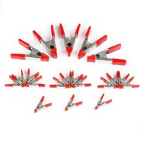 WORKPRO W001401A 20-Piece 3/4"(19MM)& 1"(25MM) Jaw Open Steel Spring Clamp Set