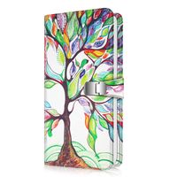 Fintie Wallet Photo Album for Fujifilm Instax,108 Pockets Snap Fastener Photo Album for Fujifilm Mini 9 Mini 8+ Mini 90 Mini 26+ Mini LiPlay, HP Sprocket, Polaroid Camera 3-Inch Film, LoveTree