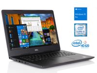 Dell Vostro 3481 14" HD Notebook, Intel Dual-Core i3-7020U 2.3GHz, 8GB RAM, 256GB SSD, HDMI, VGA, Card Reader, Wi-Fi, Bluetooth, Windows 10 Pro (8GB RAM | 256GB SSD | Windows 10 Pro)