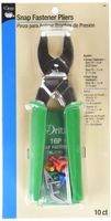Dritz 16P Snap Fastener Pliers, Size 15 (3/8-Inch) & Size 16 (7/16-Inch), Metal