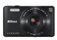 Nikon Coolpix S7000 16 MP Digital Camera with 20x Optical Image Stabilized Zoom 3-Inch LCD (Black)