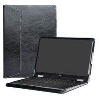 Alapmk Protective Case Cover For 13.3" Dell XPS 13 9370 9360 9350 9343/XPS 13 2 in 1 9365 Laptop[Note:Not fit xps 13 7390 9380 9333 L321X/XPS 13 2 in 1 7390],Black