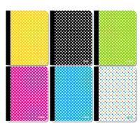 BAZIC C/R 100 Count Polka Dot Composition Book, Case of 48 (5492-48)