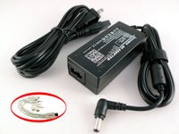 iTEKIRO 45W AC Adapter Charger for Toshiba Chromebook CB30-A3120, CB35-A3120; Toshiba PA5044U-1ACA + 10-in-1 USB Charging Cable