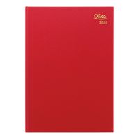 Letts 2020 Principal - Daily Planner, 11.75 x 8.25 inches, Burgundy (C10ZBY-20)