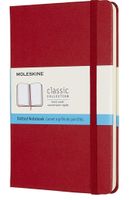 Moleskine Classic Notebook, Hard Cover, Medium (4.5" x 7") Dotted, Scarlet Red
