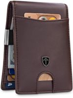 TRAVANDO Money Clip Wallet"RIO" Mens Wallet Front Pocket Wallet Slim Wallet RFID Blocking - Credit Card Holder - Minimalist Mini Bifold Gifts for Men