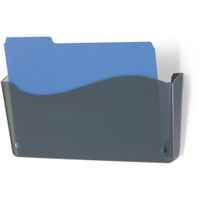 Officemate Unbreakable Wall File, Letter/A4 Size, Smoke (21621)