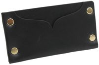 American Bench Craft ABC-RC-BLKGLD Riveted Cardholder, Leather