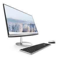 ASUS Zen AiO Desktop PC with 23.8" Full HD Touchscreen, 8th Gen Intel Core i7-8750H Processor 2.2GHz, 8GB DDR4 RAM, 128GB M.2 SSD + 1TB HDD, Icicle Silver, Windows 10